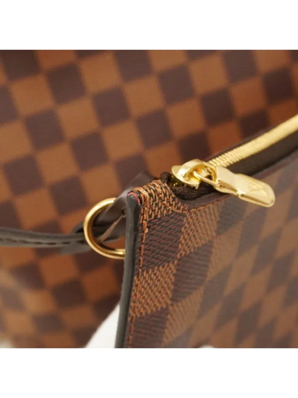 Louis Vuitton Tote Bag Damier Neverfull MM Ebene